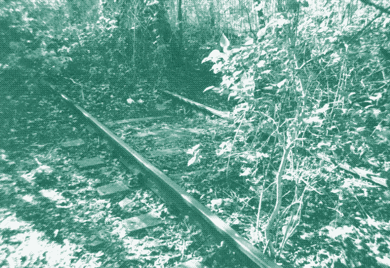 Part of the old Industriebahn track